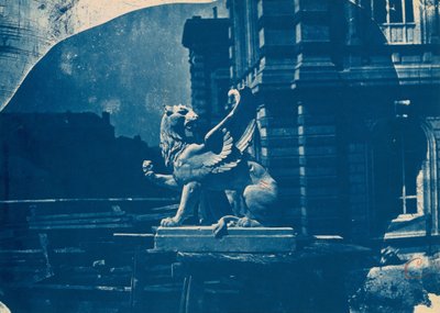 マルセイユの建設現場のグリフィンの彫刻 (マルセイユの建設現場のグリフィンの彫刻) 作： Adolphe Terris