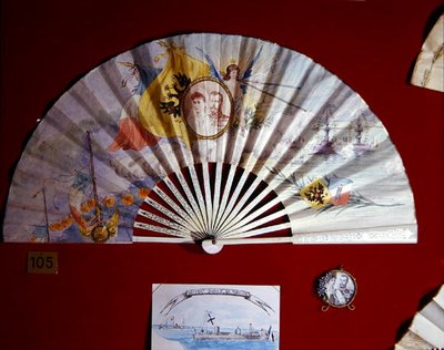 1896年にロシアがフランスを公式訪問した際の記念品（ミクストメディア） 作： Adolphe Thomasse
