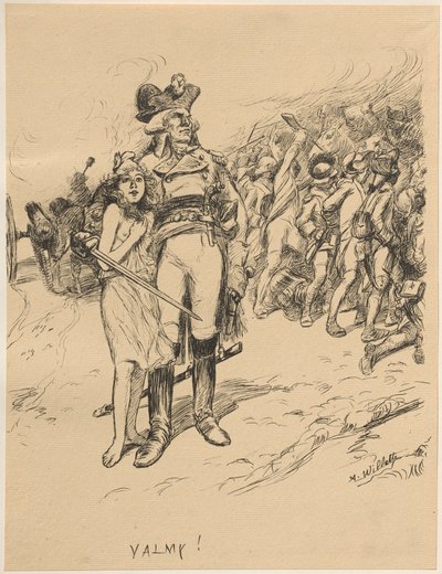 ヴァルミー 作： Adolphe Willette