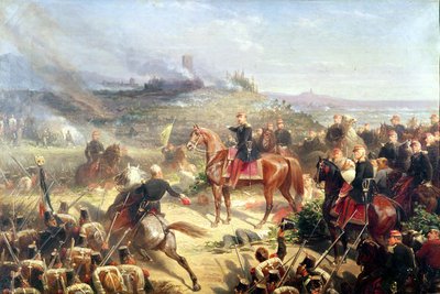ソルフェリーノの戦い、1859年6月24日 作： Adolphe Yvon