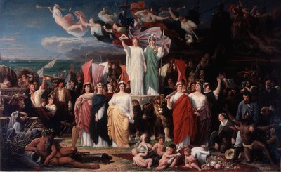 アメリカの天才 作： Adolphe Yvon