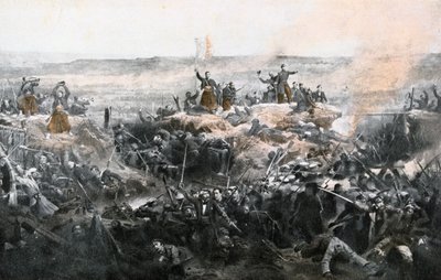 フランス軍によるマラコフの奪取、1855 作： Adolphe Yvon