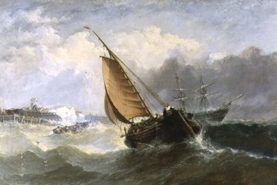Broadstairs, Squallyの天気 作： Adolphus Knell