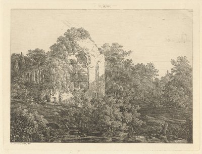 ハウス テル ハールの遺跡 作： Adriaan Jacob Willem van Dielen