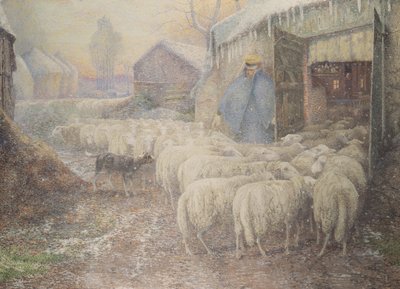 羊飼いの帰還 作： Adriaan Josef Heymans