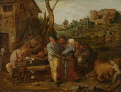 ボーア乱闘 作： Adriaen Brouwer