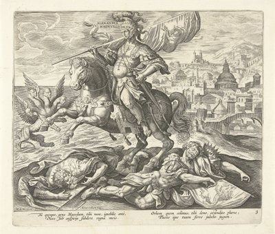 ダニエルのビジョンからの 3 番目の王としてのアレキサンダー大王 Rise of Four Empires and Four Rulers from Daniel