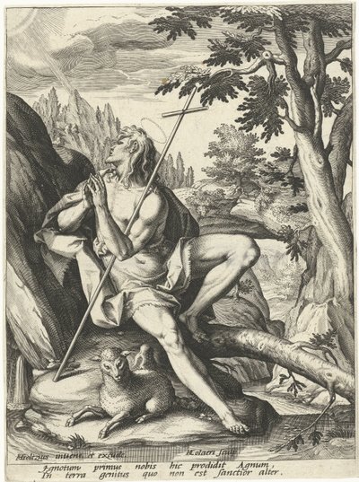 ジョン・ザ・バプティスト 作： Adriaen Collaert