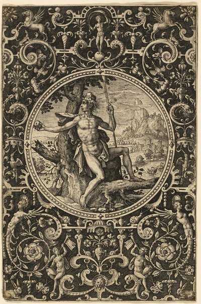 パリの審判 作： Adriaen Collaert