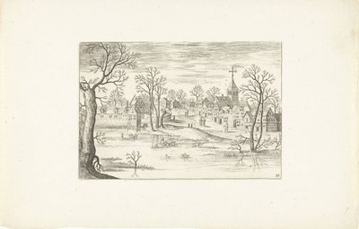池の造園 アントワープ周辺の風景（連載タイトル） 作： Adriaen Collaert
