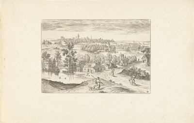 池のある風景 アントワープ周辺の風景（連載タイトル） 作： Adriaen Collaert