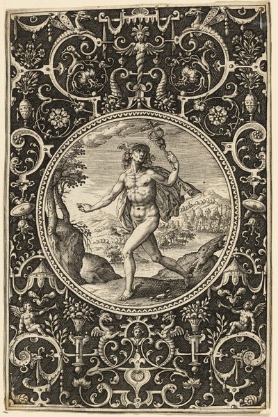 水銀 作： Adriaen Collaert