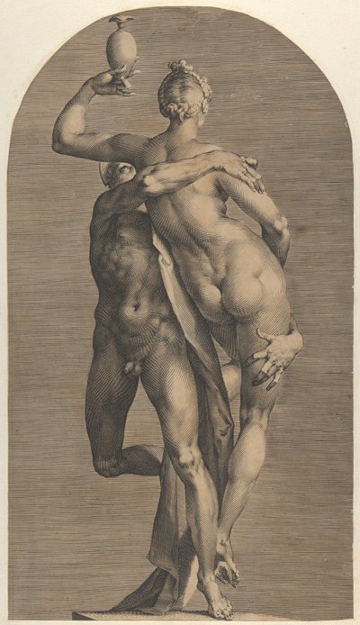 マーキュリー アブダクティング プシュケ、ca. 1622年。 作： Adriaen Collaert