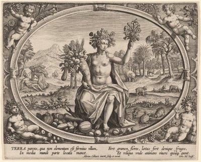 テラ（地球） 作： Adriaen Collaert