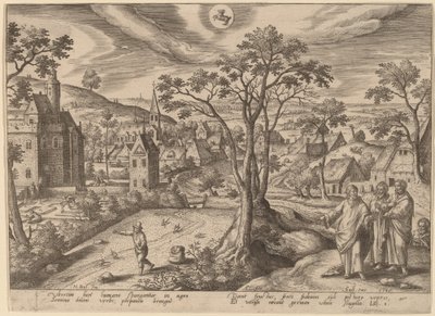 種まきのたとえ 作： Adriaen Collaert after Hans Bol