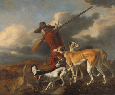 狩人 作： Adriaen Cornelisz Beeldemaker