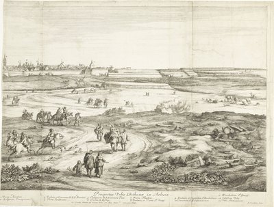 ベテューンの眺め（右のシート） Vue de la Ville de Bethune en Artois (オブジェクトのタイトル) 作： Adriaen Frans Boudewyns