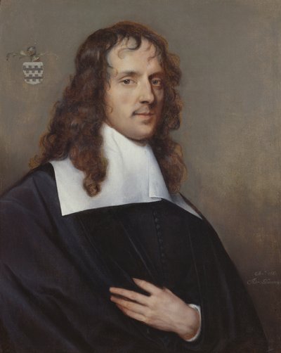 ニコラファンデルハールの肖像、1661年 作： Adriaen Hanneman