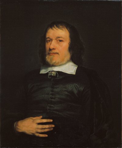 紳士の肖像 作： Adriaen Hanneman