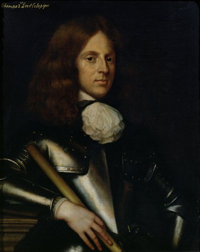 トーマス（1635-1689）第二代カルペパー 作： Adriaen Hanneman
