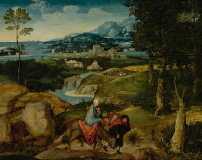 オランダ語：風景 エジプトへの逃避














































" 作： Adriaen Isenbrandt