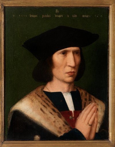 パウルス・デ・ニグロの肖像 作： Adriaen Isenbrandt or Isenbrant