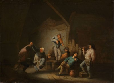 ダンスカップル、1625〜40 作： Adriaen Jansz. van Ostade