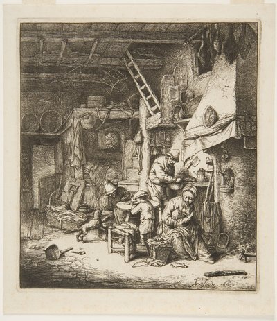 農民家族 作： Adriaen Jansz. van Ostade