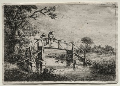 釣り人。 作： Adriaen Jansz. van Ostade