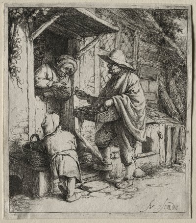 スペクタクルセラー。 作： Adriaen Jansz. van Ostade