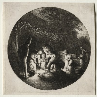 ピッグキラー。 作： Adriaen Jansz. van Ostade