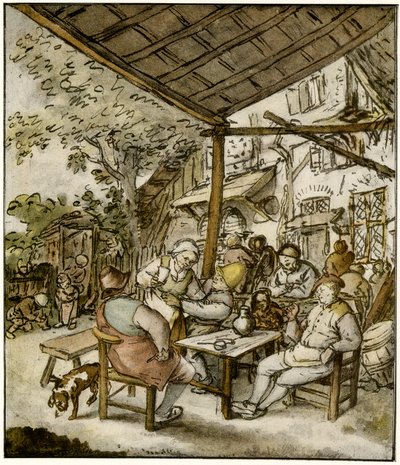 ビレッジイン 作： Adriaen Jansz. van Ostade