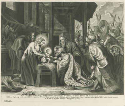 王たちの崇拝 作： Adriaen Lommelin
