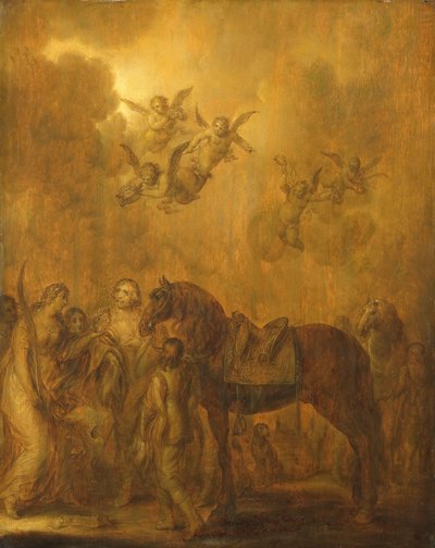 フレデリック・ヘンリー王子の市長領主の寓話 作： Adriaen Pietersz van de Venne