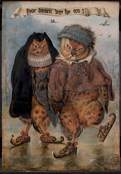 どれだけうまく一緒に行くか、c。 1614-1662 作： Adriaen Pietersz van de Venne