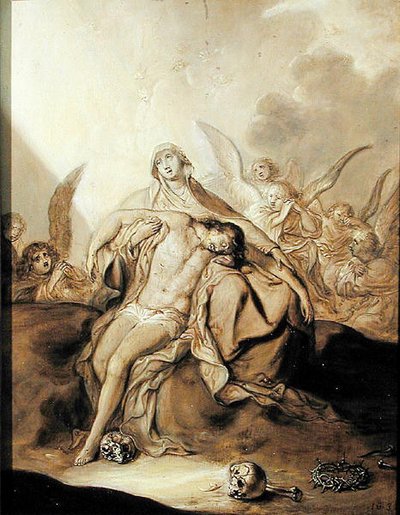 ピエタ、1637 作： Adriaen Pietersz van de Venne