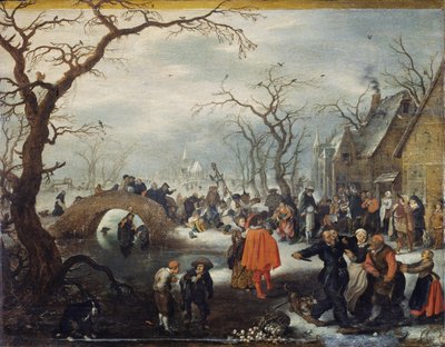 田舎の告解火曜日 作： Adriaen Pietersz van de Venne