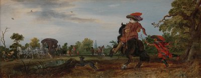 夏（あいさつ） 作： Adriaen Pietersz van de Venne