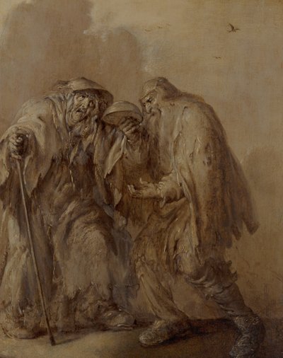 乞食たち 作： Adriaen Pietersz. van de Venne