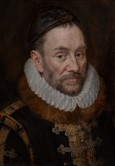 オレンジ公ウィリアム1世（1533-1584）の肖像 作： アドリアン・トーマス。キー