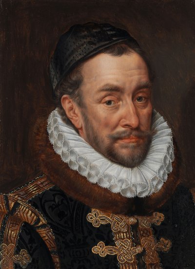 ウィリアム1世、オレンジの王子、c。 1579（パネルに油彩） 作： Adriaen Thomasz Key