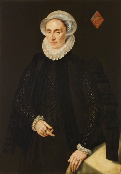 マルグリット・ル・プランス、1570年から1590年の間。 作： Adriaen Tomasz Key