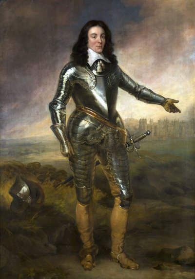 1671年以前の鎧を着たプール船長の肖像 作： Adriaen attr.to Hanneman