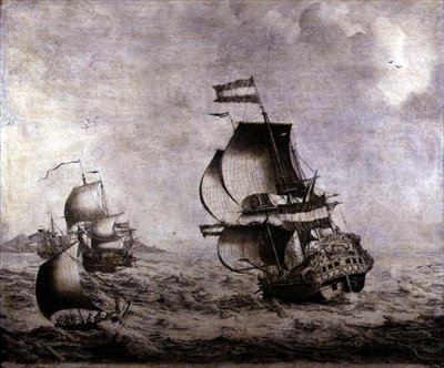 軍艦Overisjsel 作： Adriaen van Salm