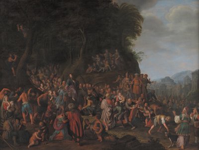 キリストのエルサレム入城 作： Adriaen van Nieulandt