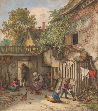  作： Adriaen van Ostade