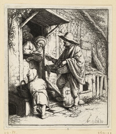  作： Adriaen van Ostade