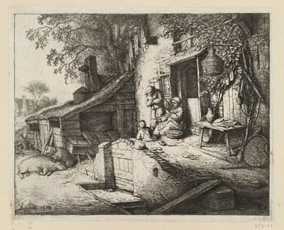  作： Adriaen van Ostade