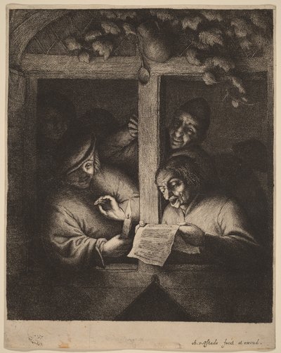  作： Adriaen van Ostade