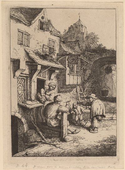 せむしのバイオリン弾き 作： Adriaen van Ostade
